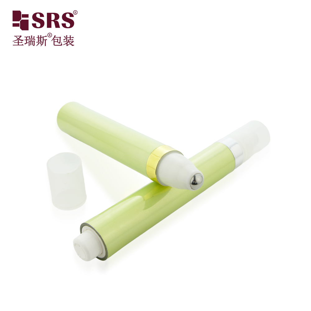 Hot Sales 15ml PP Plastic Airless Roll on Bottle Double Wall Cosmetic Packagimg