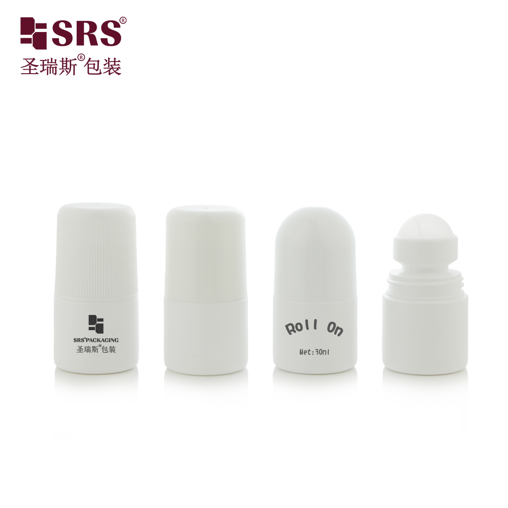 New Product Empty Personal Care Cleaning Beauty Packaging 30ml Roller Ball Roll on Bottle 