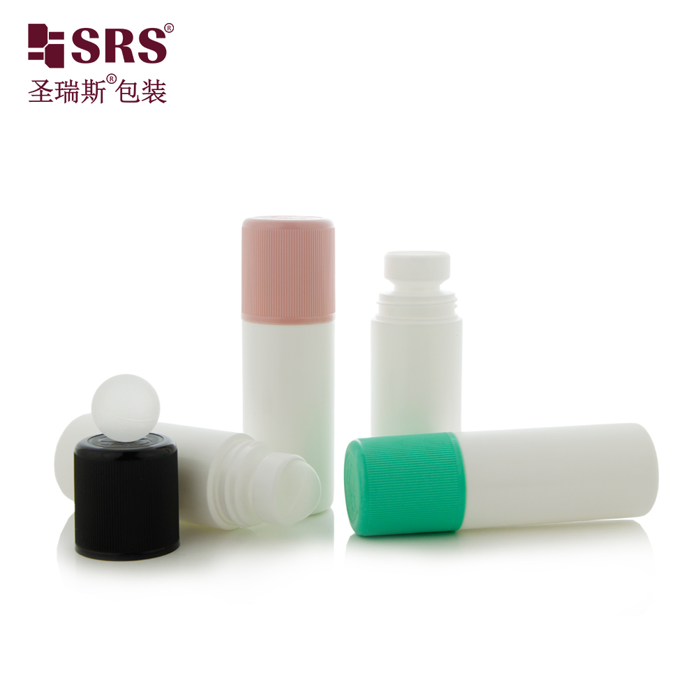 Leak-proof Pain Relief Deodorant 75ml PP Roll-on Bottle with Child Resistant Cap