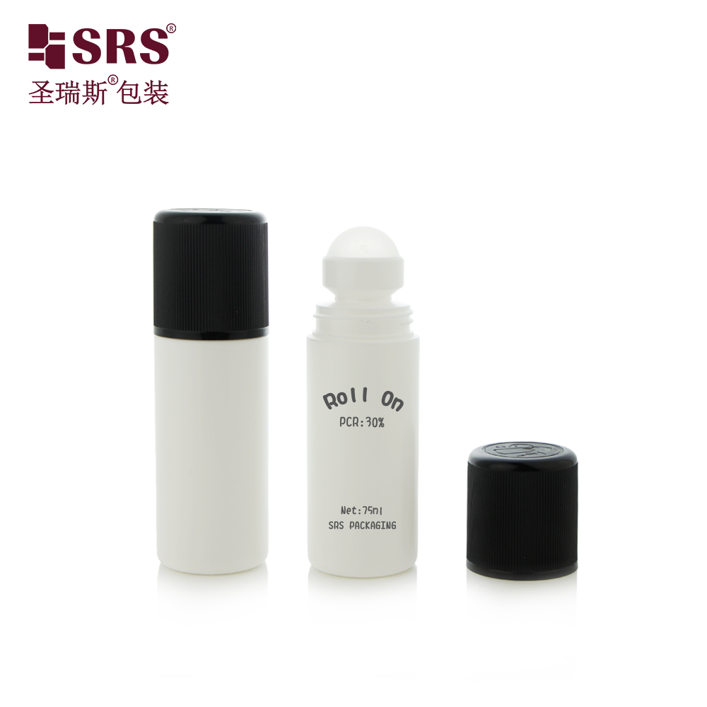 Leak-proof Pain Relief Deodorant 75ml PP Roll-on Bottle with Child Resistant Cap