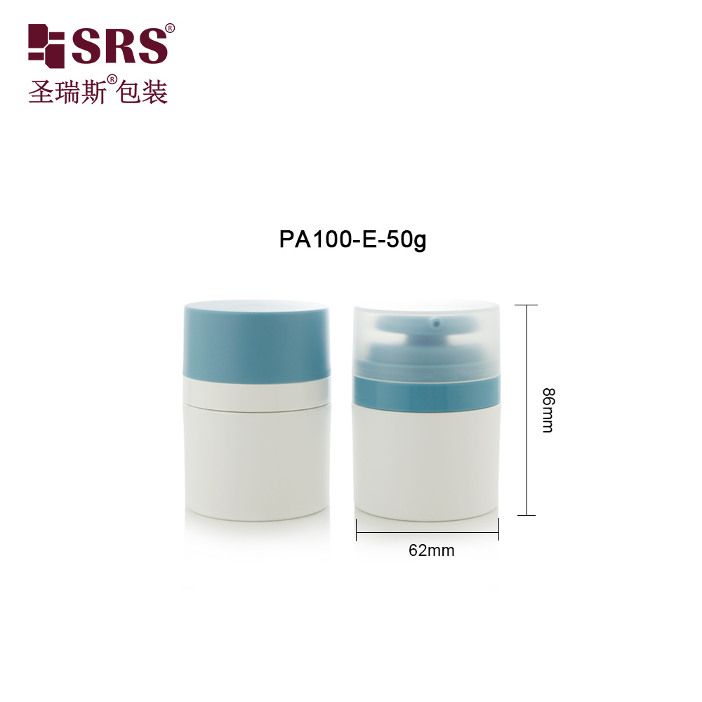 Luxurious and Customizable Cosmetic PP Jar With Replaceable Cream Jar 