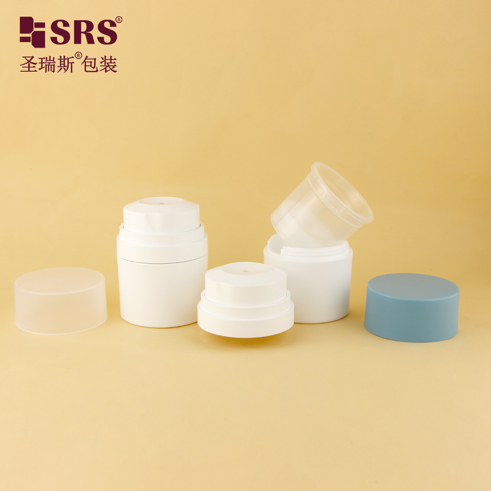 Environmentally-Friendly Refillable Cosmetic Face Cream Container Body Butter Jars 