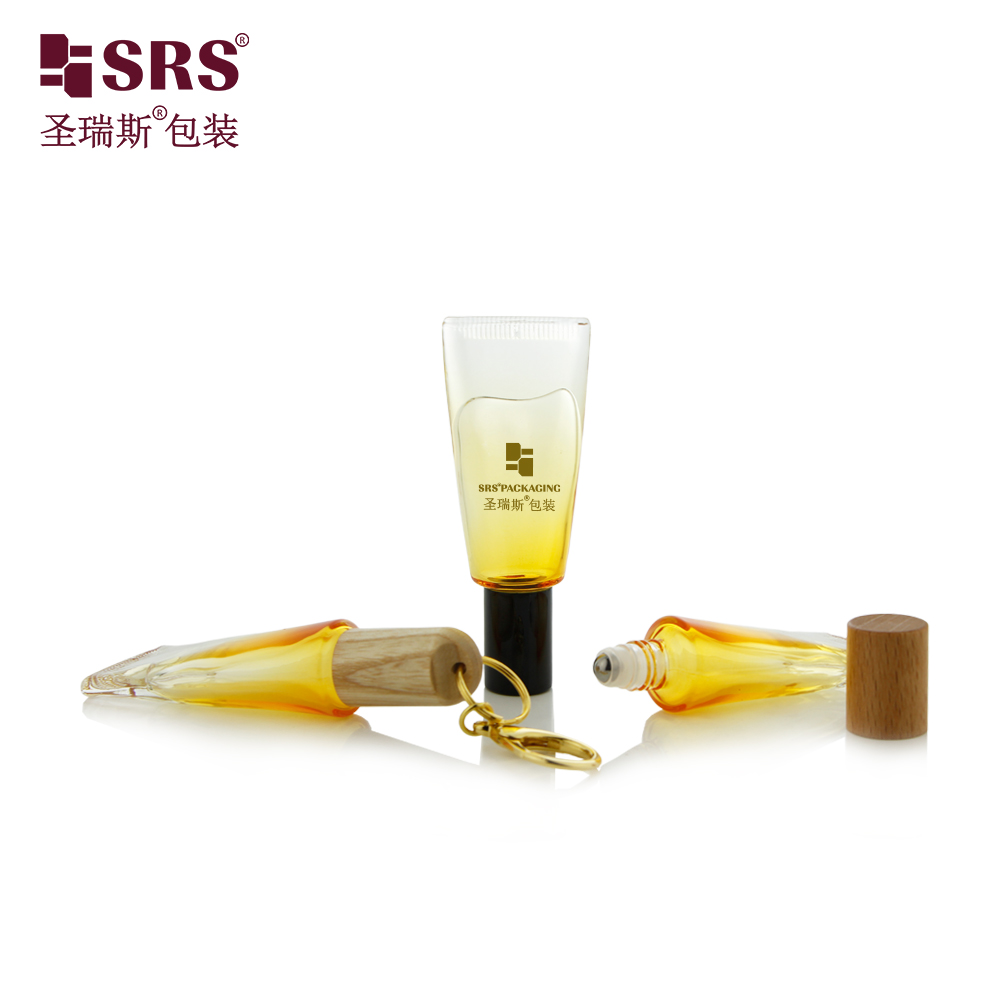 Tube Shapes Glass Roll on Bottle 10ml Glass Roll on Bottle with Different Type Cap
