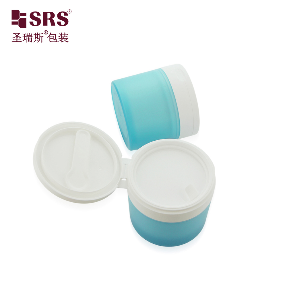 Hair Mask Cleansing Balm Custom Color Printing Eco-friendly PP Double Wall Jar 