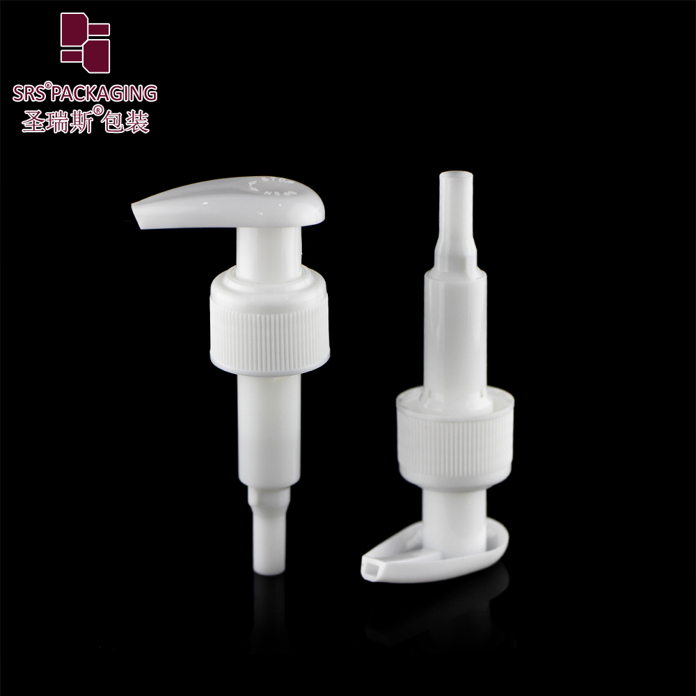 Customized Body Care Packaging PP 24/410 Luxury Pumps Outup Lotion Pump Dispenser for Shampoo Bottle