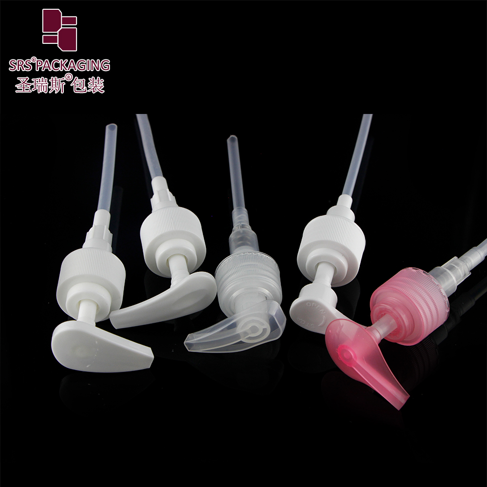 Factory Wholesale Plastic Lotion Pump Dispenser for Bottle Customized Color Cosmetic Lotion Pump
