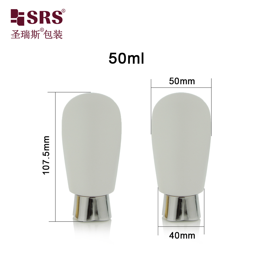 Plastic Bb Cream Bottle Sunscreen Plastic Bottle 50ml Empty Squeeze Bottle 