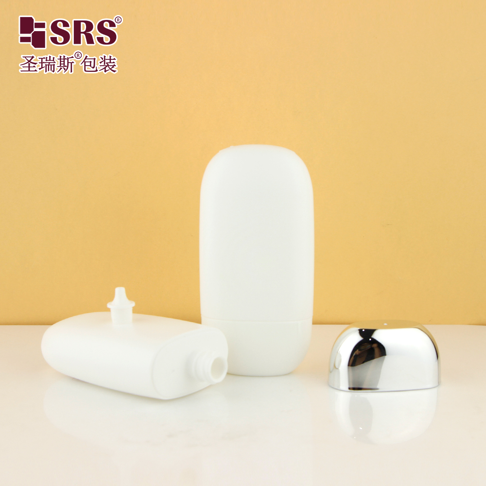 Hot Sale Customised 50ml New Sunscreen Bottle Hand Cream Bottle Portable Plastic Bottles for Lotion