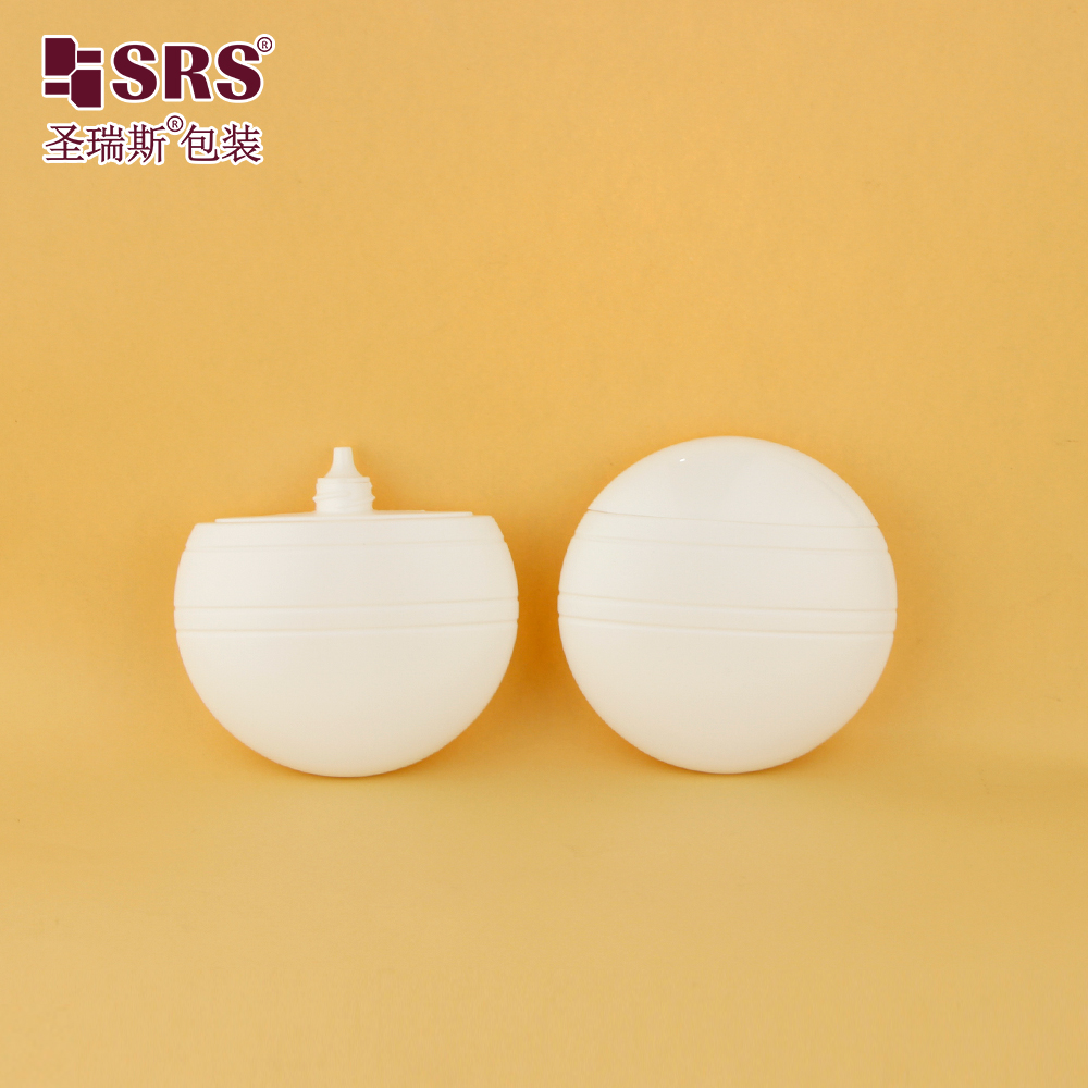 Wholesale Sunscreen Round Bottles Custom Logo Printed Unique New Sunscreen Bottle for Cosmetic Container