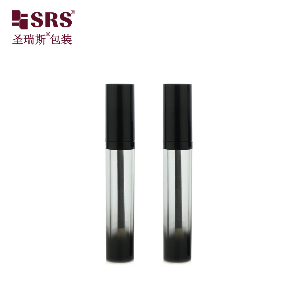 10ml Luxury Empty Lip Gloss Tubes Unique Round Shape Cosmetic Lipstick Packaging with Wands