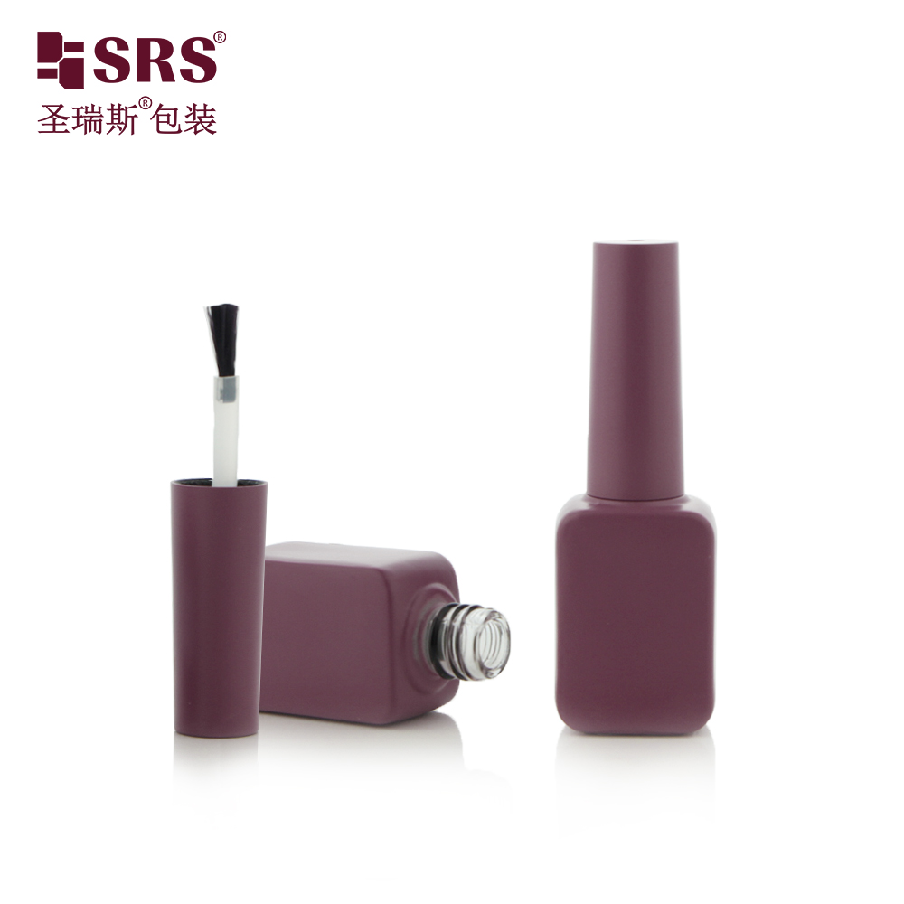 Factory Sale 8ml Cosmetic Bottle Empty Nail Polish Bottle With Brush