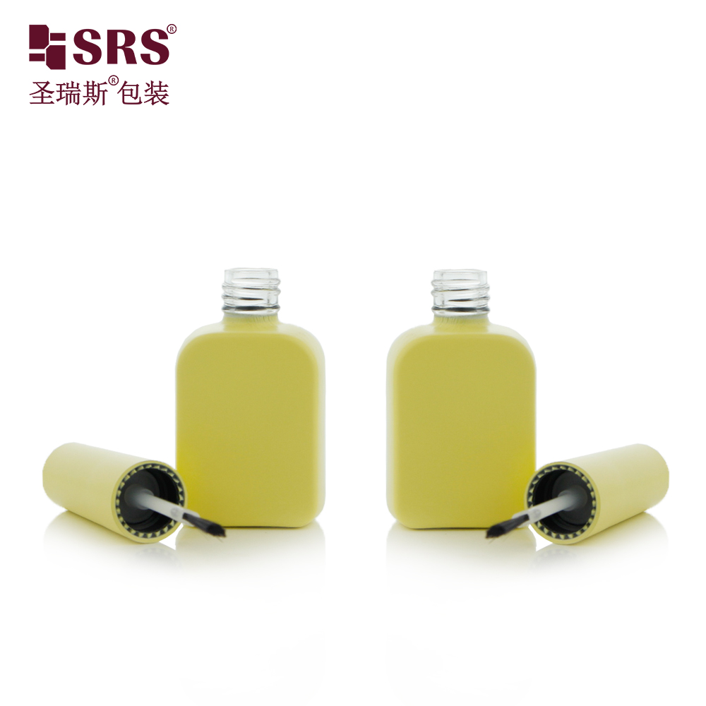 Factory OEM Custom Square Nail 12ml Empty Nail Polish Glass Bottles Packaging
