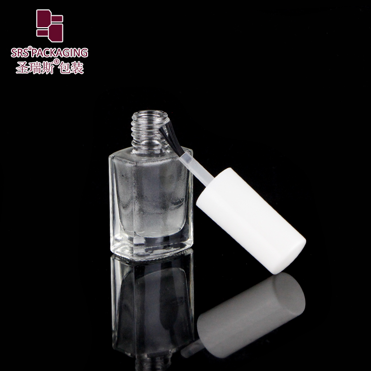 Factory Sale 9ml Cosmetic Bottle Empty Nail Polish Bottle With Brush