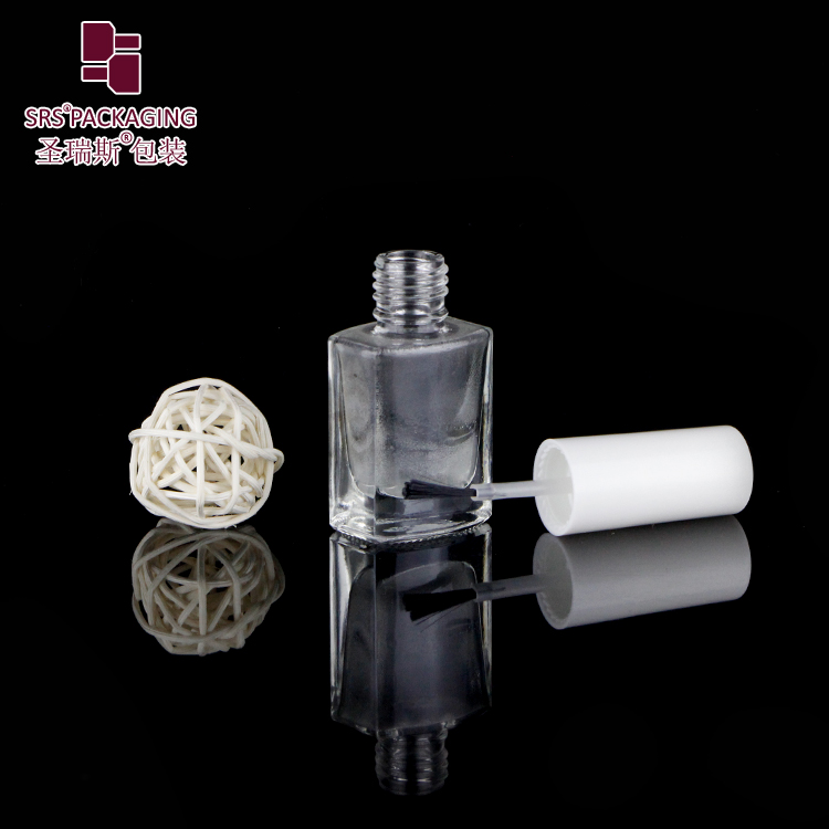 Factory Sale 9ml Cosmetic Bottle Empty Nail Polish Bottle With Brush