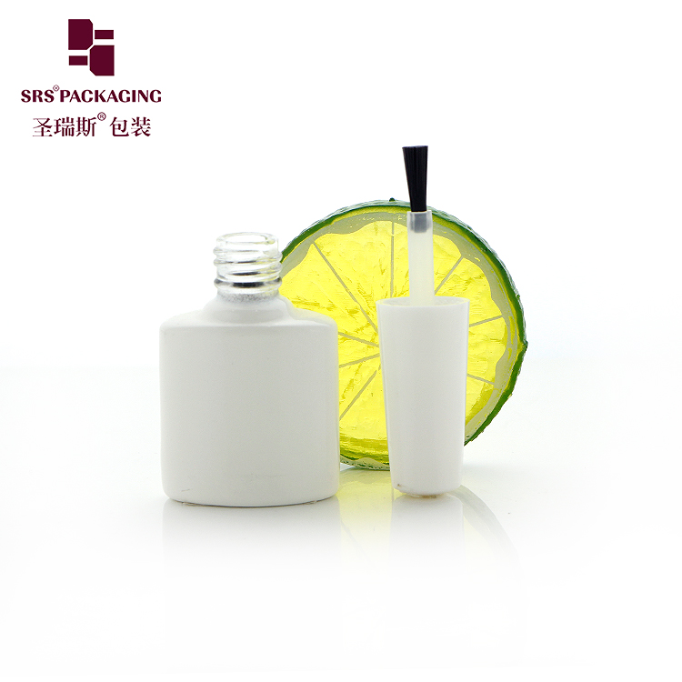 8ml Transparent Wholesale Empty Glass Nail Polish Bottles With Brush Gel Polish Bottle