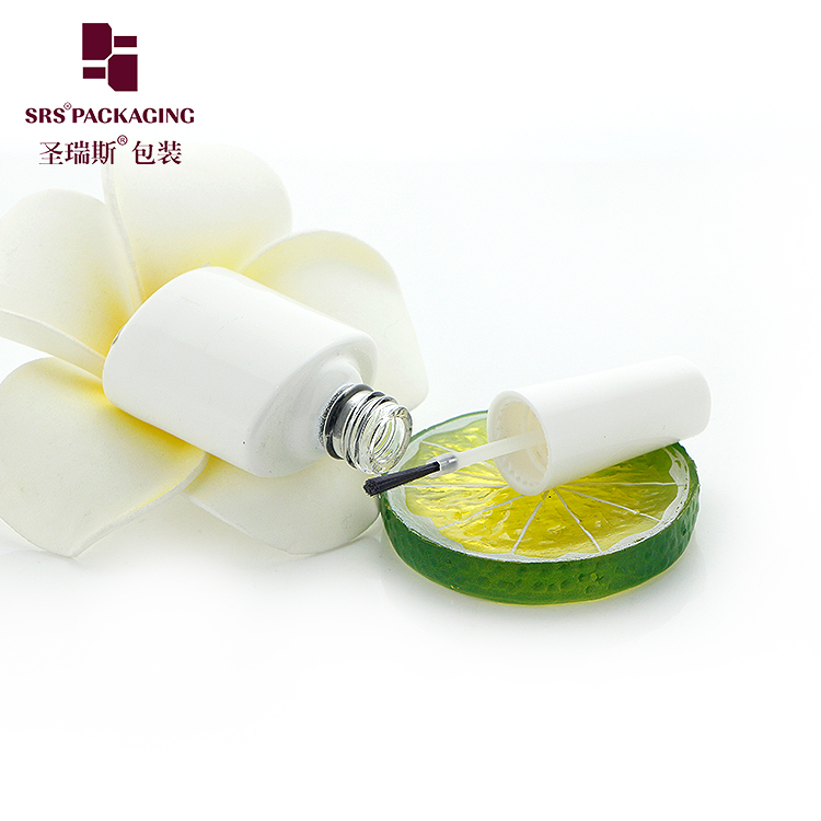 8ml Transparent Wholesale Empty Glass Nail Polish Bottles With Brush Gel Polish Bottle