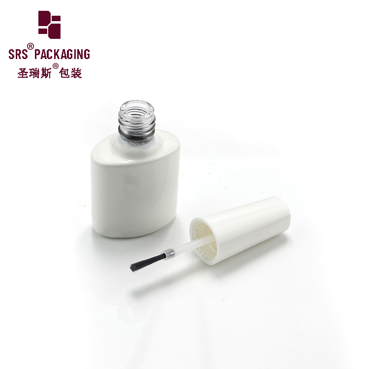 8ml Transparent Wholesale Empty Glass Nail Polish Bottles With Brush Gel Polish Bottle
