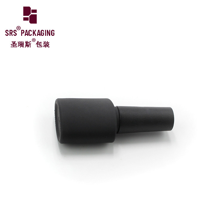 6ml Makeup Glass Wholesale Customize Empty Paint Black Nail Polish Bottle