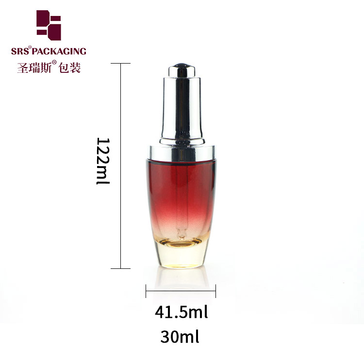 Essential Oils 30ml Serum Dropper Bottle Custom Glass Dropper Bottles