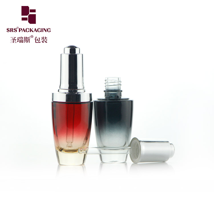 Essential Oils 30ml Serum Dropper Bottle Custom Glass Dropper Bottles