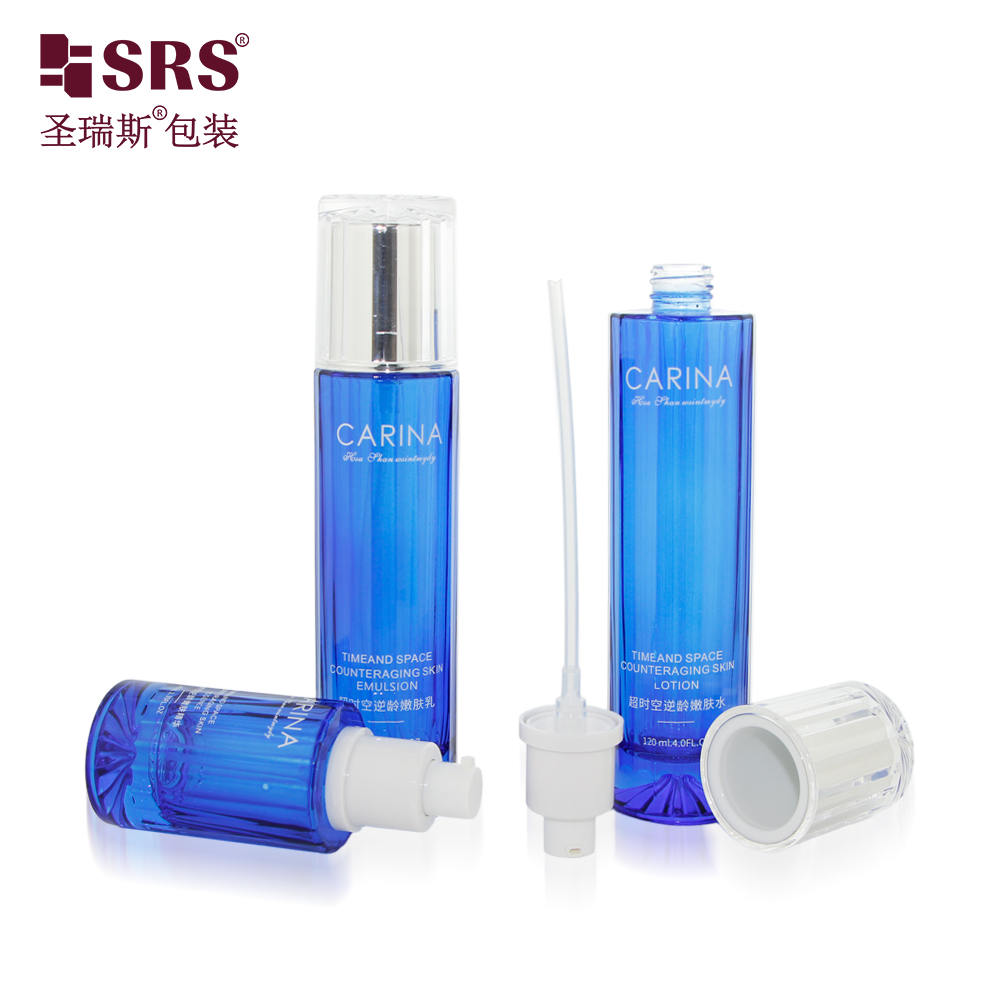 40ml 50ml 120ml Cosmetic Glass Bottle for Skincare Face Cream Lotion Bottle