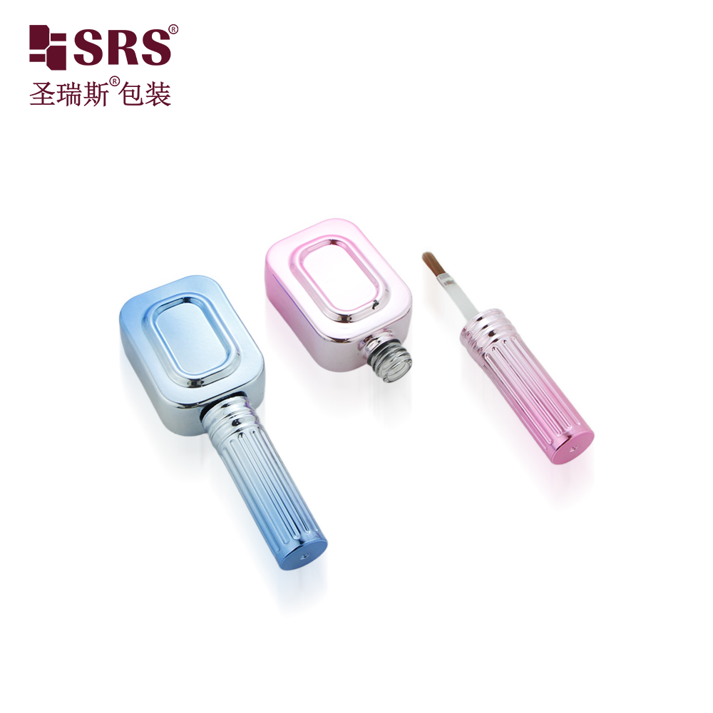 New Design Customized 12ml Unique Nail Polish Glass Bottle Wholesale Empty Gel Polish Packaging with Brush 
