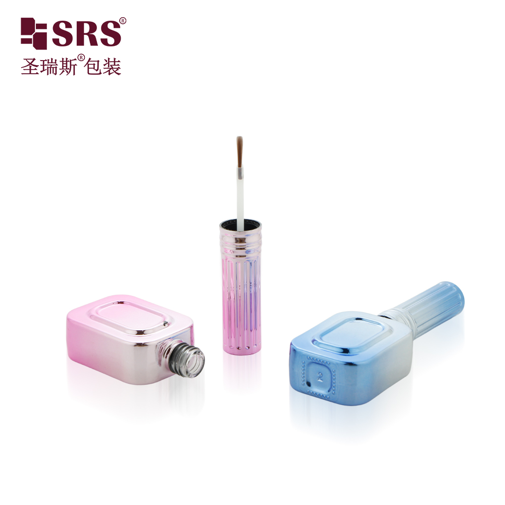 New Design Customized 12ml Unique Nail Polish Glass Bottle Wholesale Empty Gel Polish Packaging with Brush 