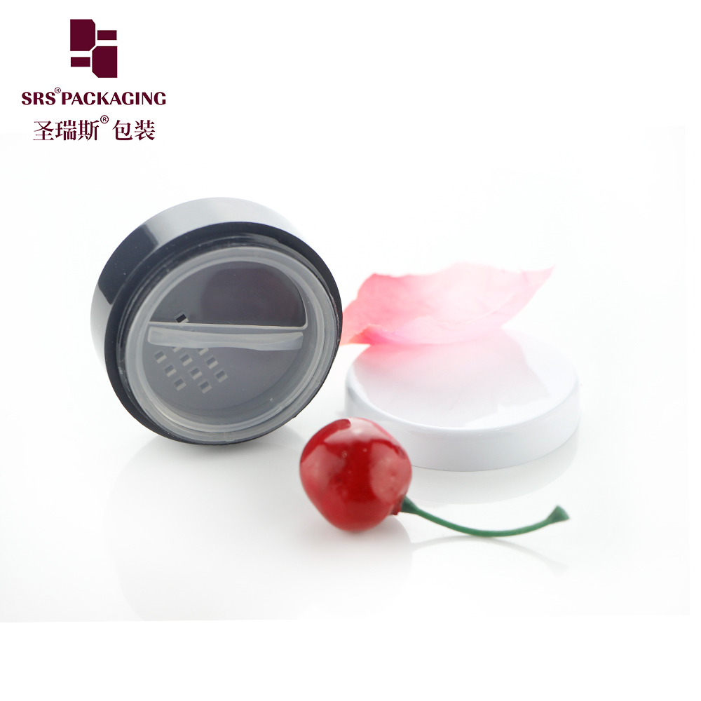 Empty 10g 20g AS Powder Jar With Sifter Loose Powder Container Rotary ...