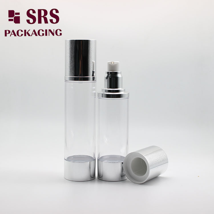 A022B 15ml 30ml 50ml 80ml 100ml 120ml 200ml Aluminum Airless Lotion Bottle