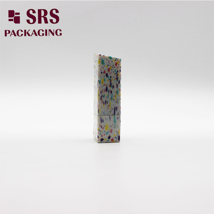 2020 New product square shape empty packaging custom lip stick tube with your logo