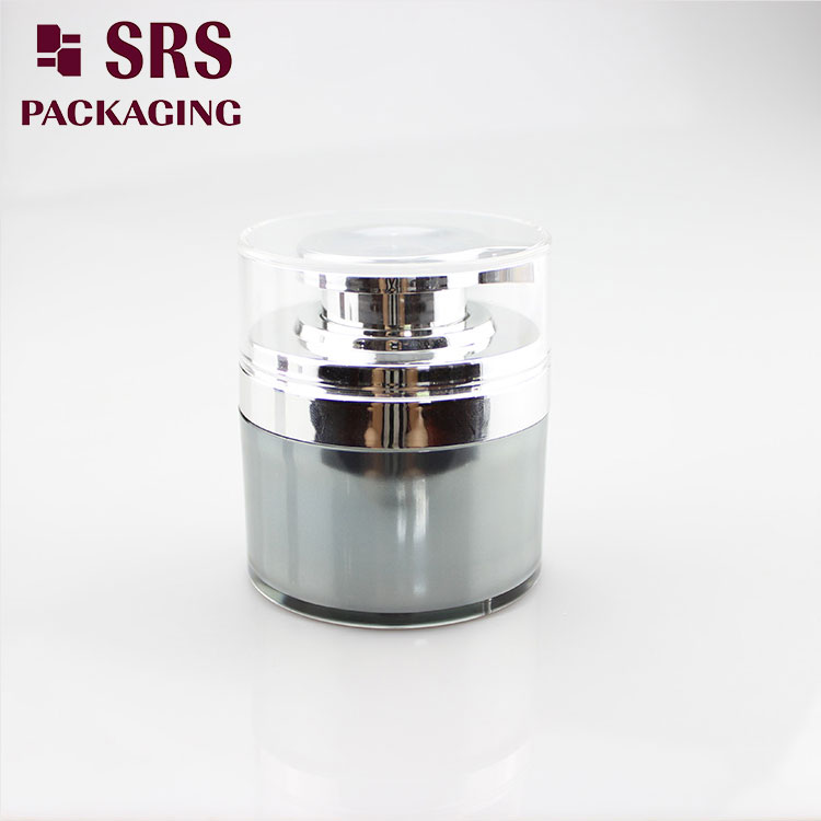 A103 30ml 50ml 70ml plastic airless acrylic cosmetic packaging cream jar