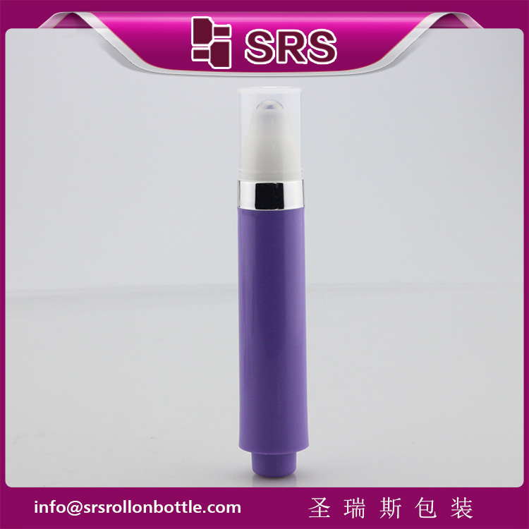 Injection Purple Color 10ml Empty Cream platisc Bottle Cosmetic