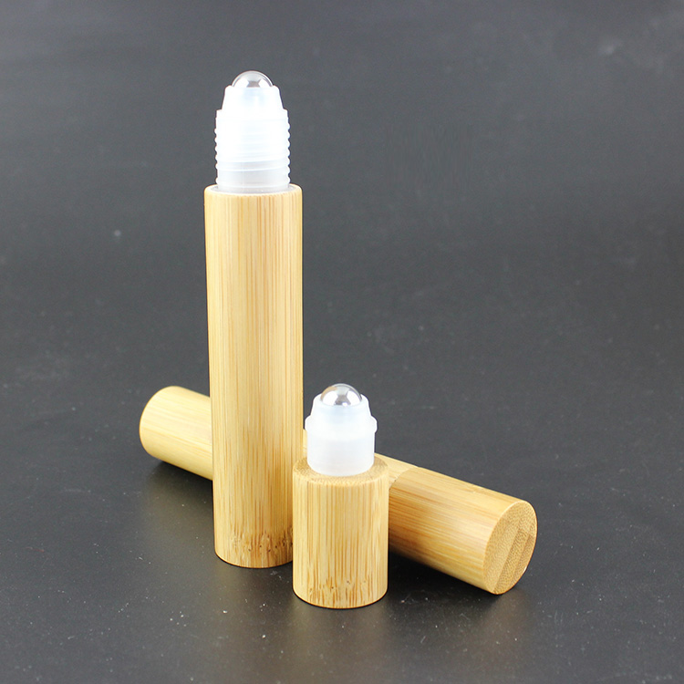 BPP-15ml 20ml bamboo plastic roller bottle 100pcs available
