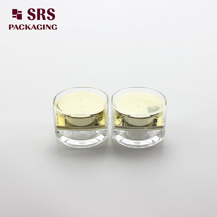 J102 5g Mini Sample Square Nail Gel Acrylic Cosmetic Jar