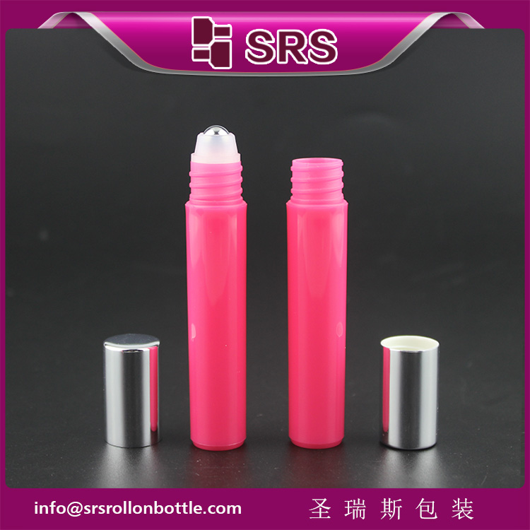 SRS Empty Cosmetic Mini Plastic Roll on Bottle 7ml