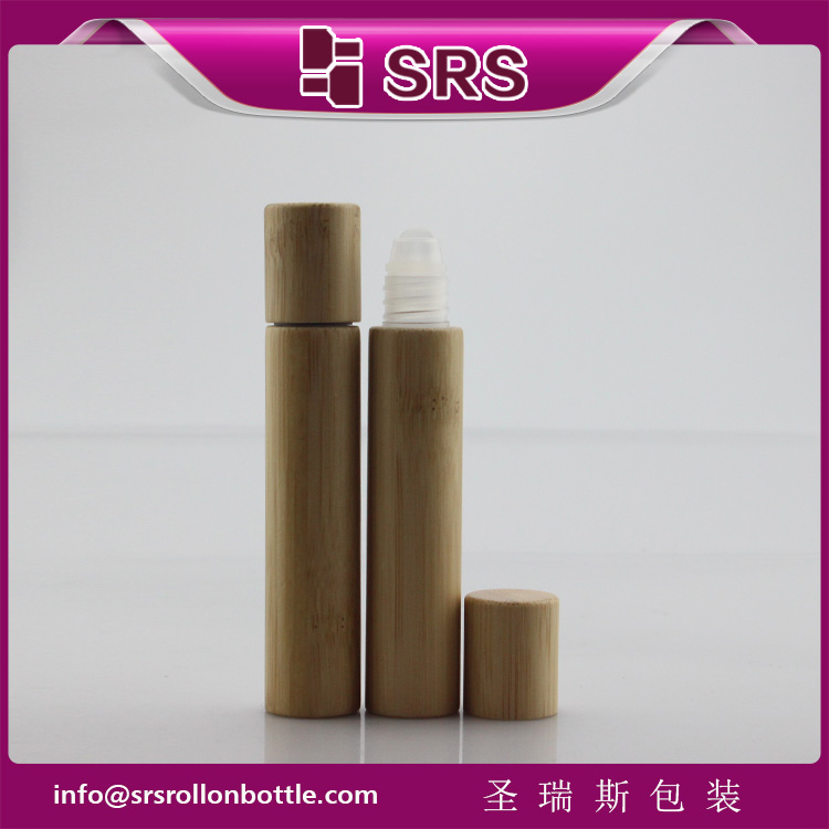 SRS Cosmetic 8ml Bamboo Roll on Bottle for Eye Cream