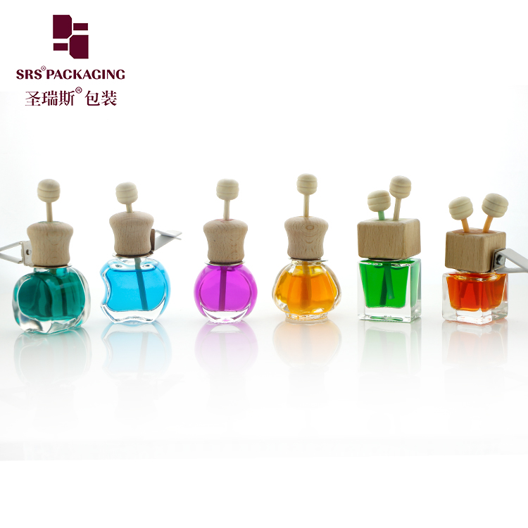 Car Air Freshener Vent Clip Auto Perfume Diffuser Bottle Aromatherapy Fragrance Car glass diffuser bottle