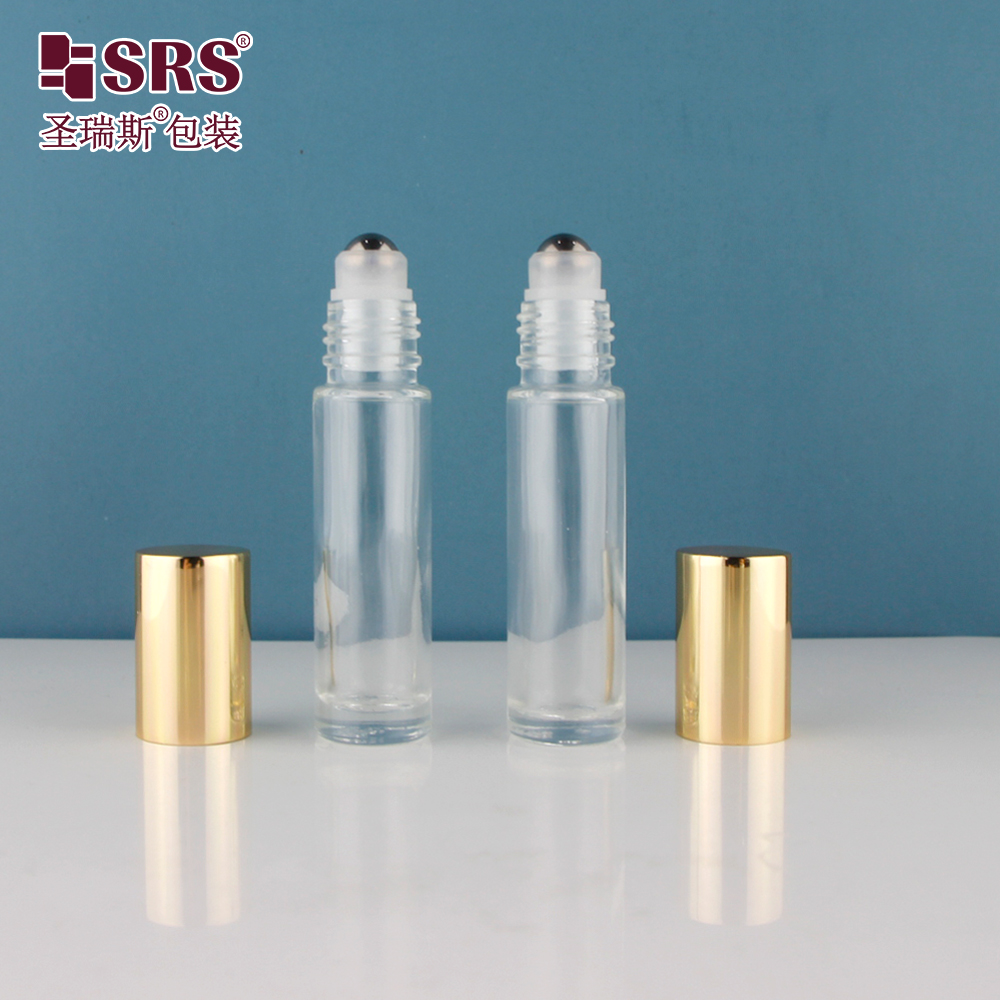 Customization Glass Empty Roller Bottle For Perfume Fragrance Oil Packaging rollon 8 ml