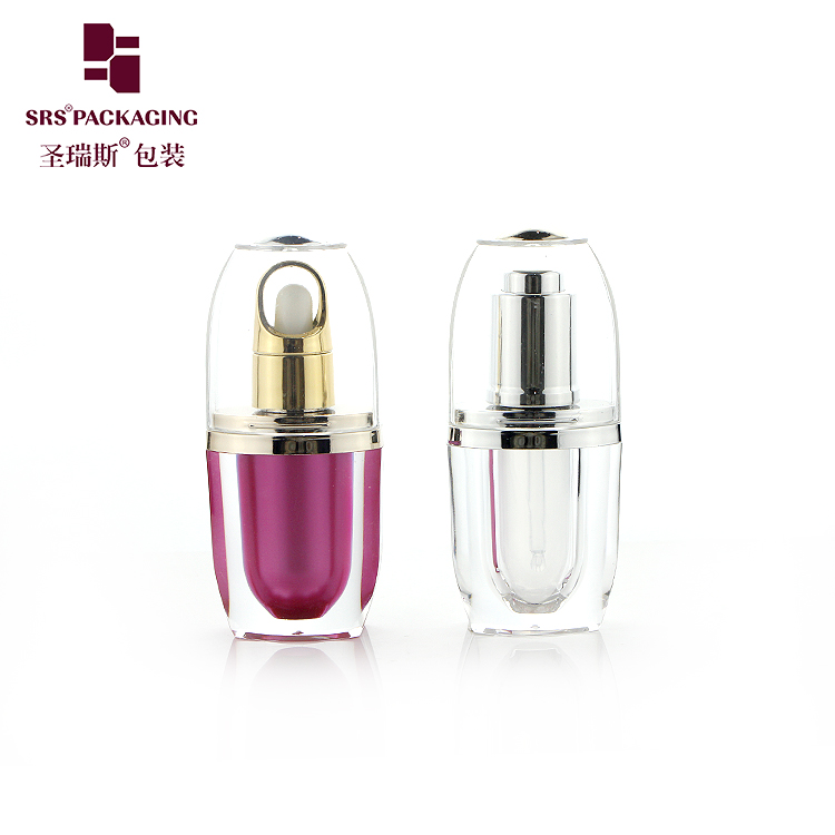 DB013 Skin care serum container 8ml 10ml acrylic plastic dropper bottle