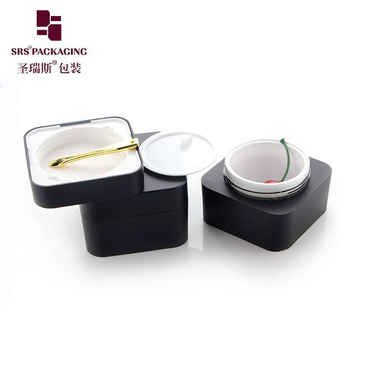 Empty 30g 50g 30ml white Eye Cream Lotion Container White Double Wall Cosmetic acrylic powder jars