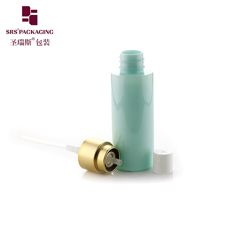 Fast delivery small portable PET plastic spray bottle 50ml recycled empty cosmetic atomizer