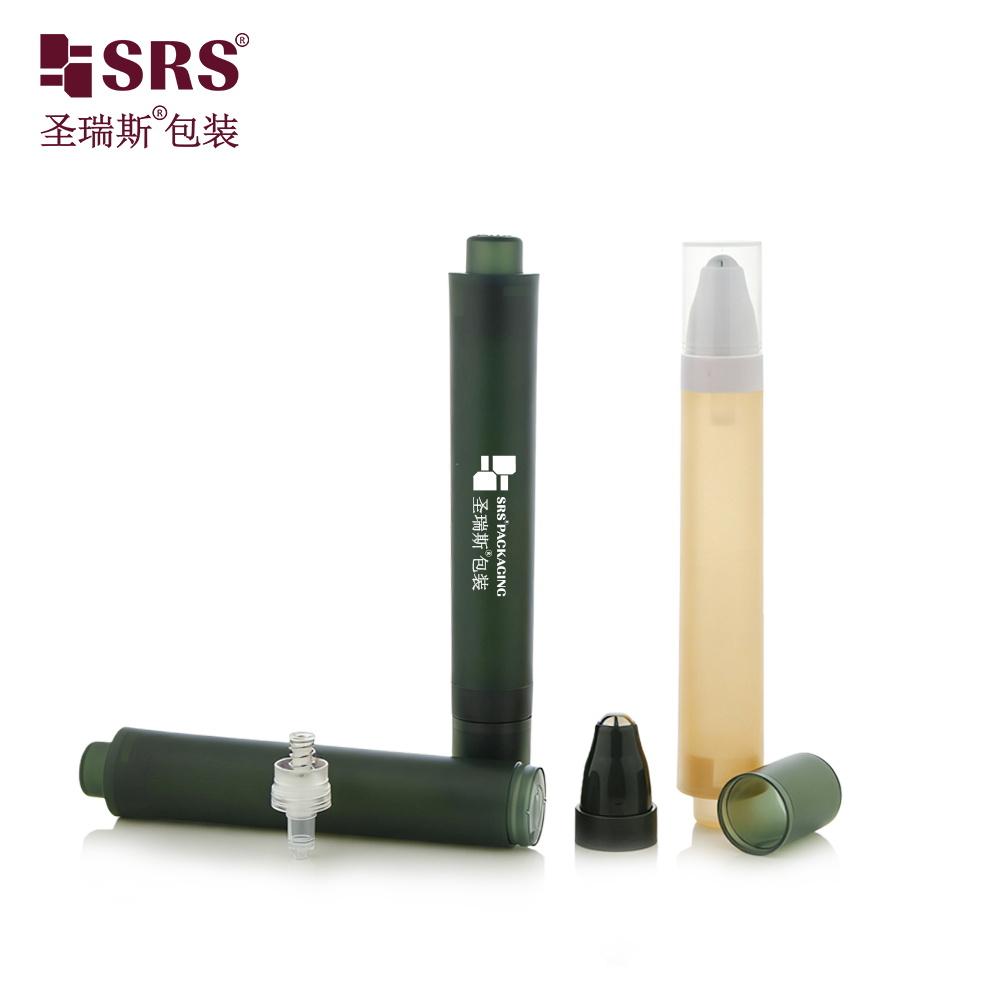Hot Sales 15ml PP Plastic Airless Roll on Bottle Double Wall Cosmetic Packagimg