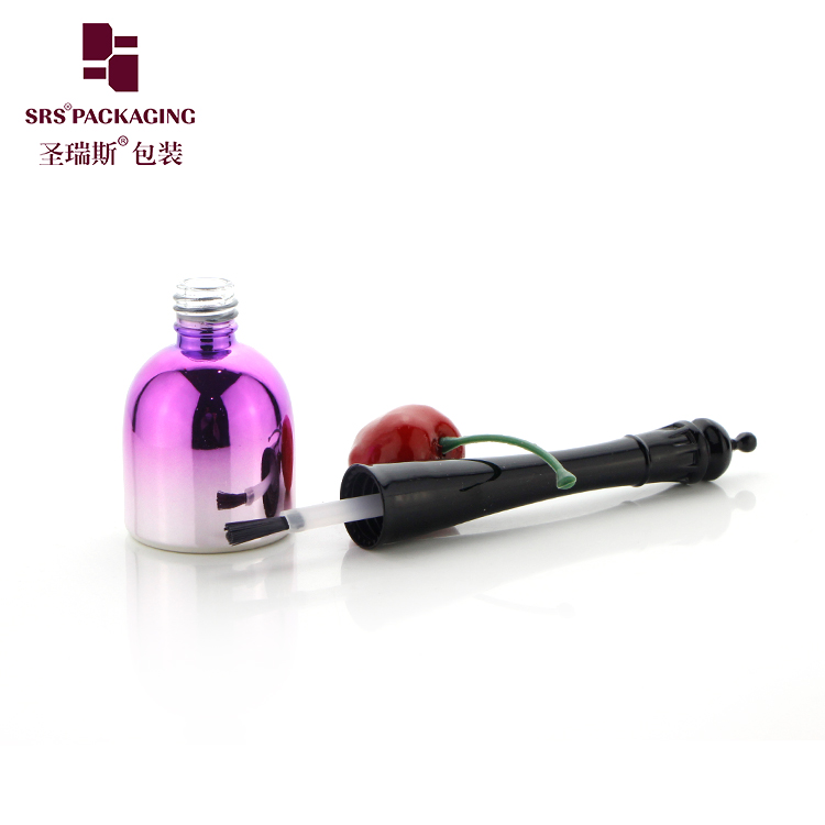 Hot Selling Luxury 12ML Factory Nail Polish Empty Cosmetic Glass Bottle with Lids 