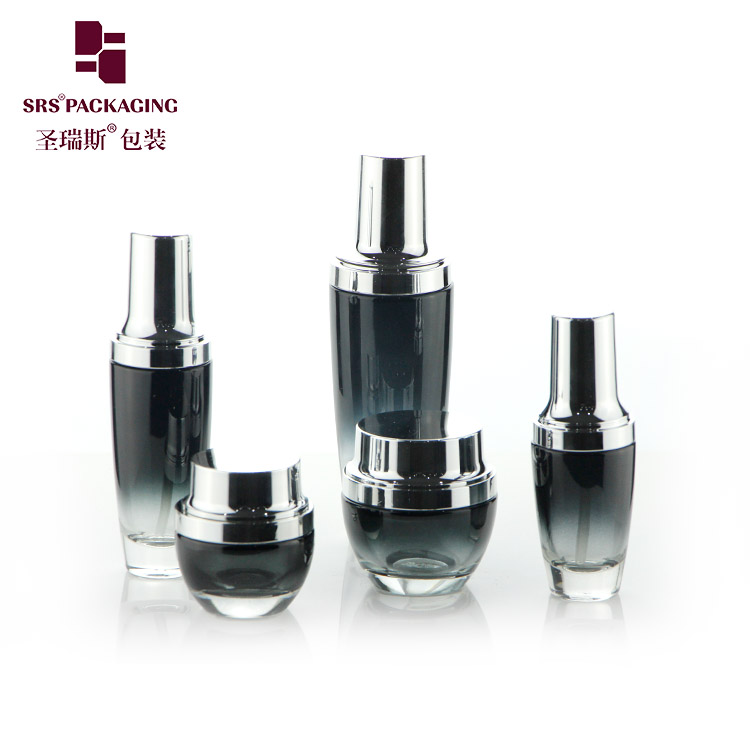 J317 luxury high quality empty 20g 30g 50g cosmetic container glass cream jar for face cream