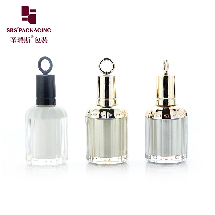 NP002 SRS Packaging High Quality 8ML Empty Acrylic Liquid Nail Polish Bottles