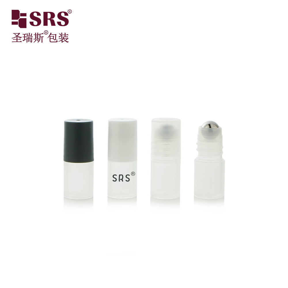 New Design 2ML Mini Cute PP Roller Bottle with Steel Ball for Skincare Serum