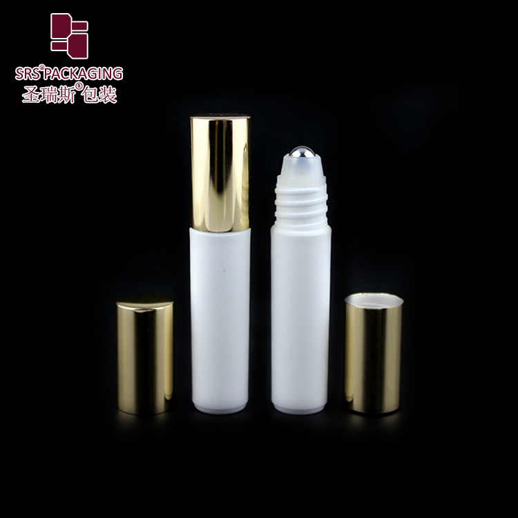 PP PCR Plastic sample 5ml White Roll Bottle with Aluminum Lid