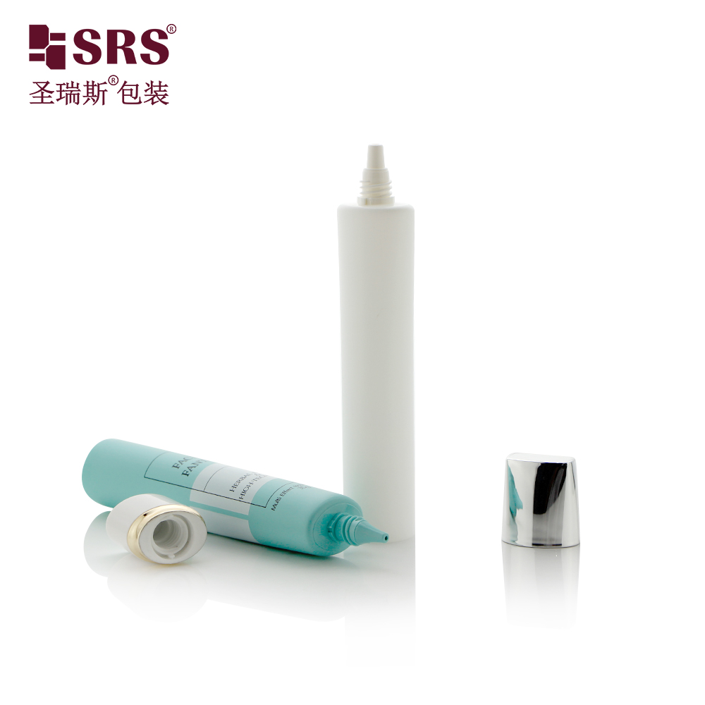 Plastic tubes for cosmetics 100ml 120ml 150ml 180ml face cleaner  empty container cosmetic packaging