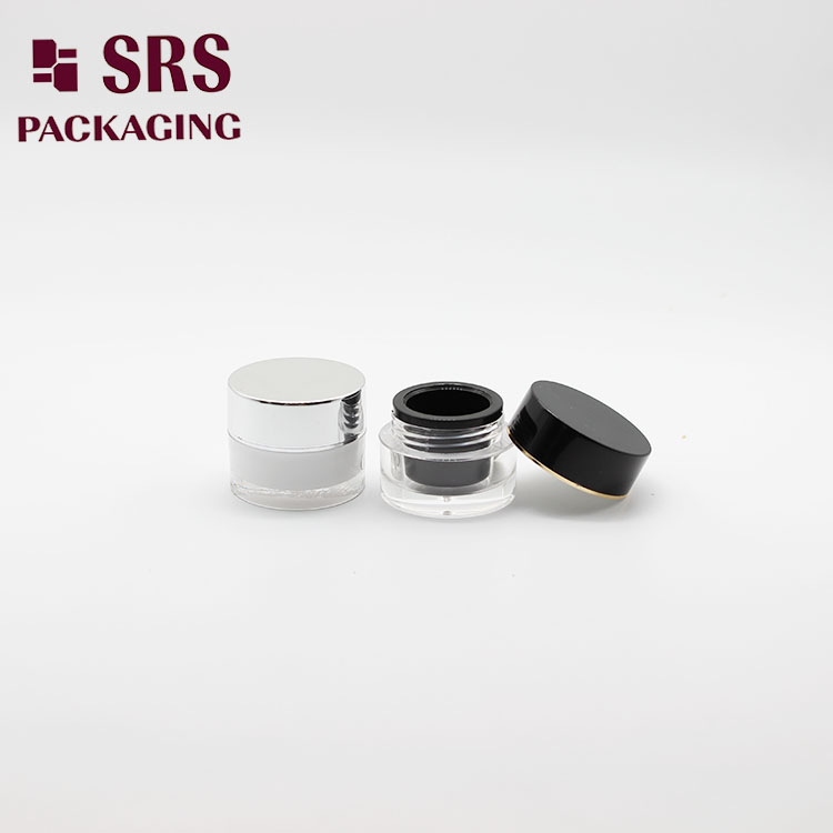 J021 Pocket Acrylic Custom Mini Cosmetic Cream Luxury 5g Jar