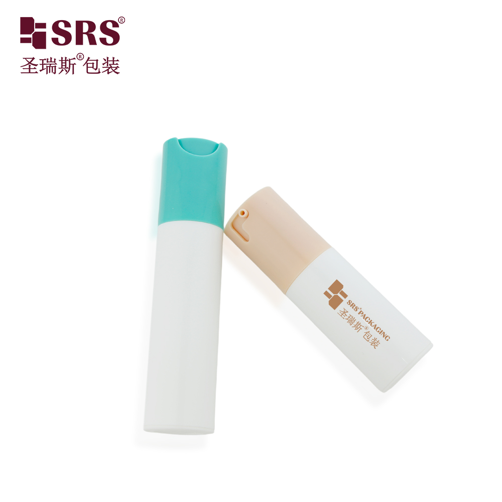 Promotional Premium Mini 20ml 30ml 40ml 50ml Skincare White Airless Pump Bottles
